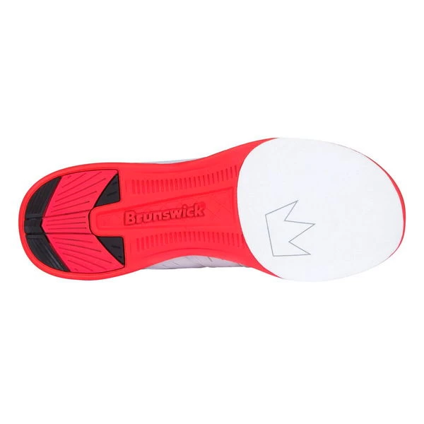 Brunswick Mens Fuze White/Red - Image 2