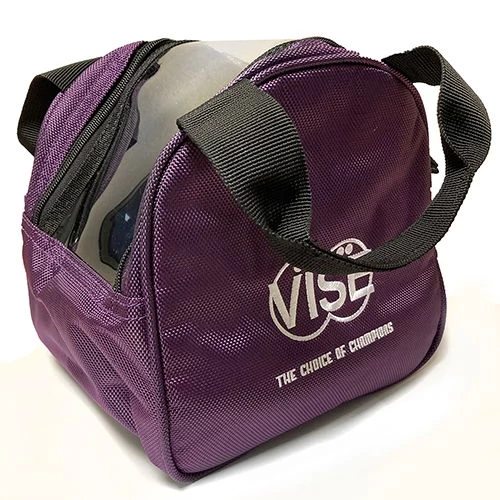 Vise Clear Top Purple Add-On Bag