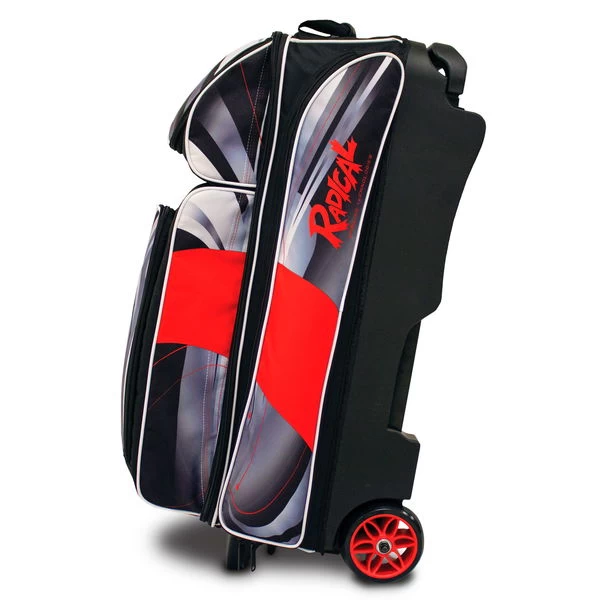 Radical Dye-Sub Triple Roller Black/Red - Image 2