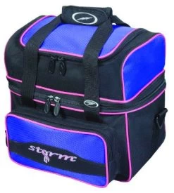 Storm 1 Ball Flip Tote Black/Purple