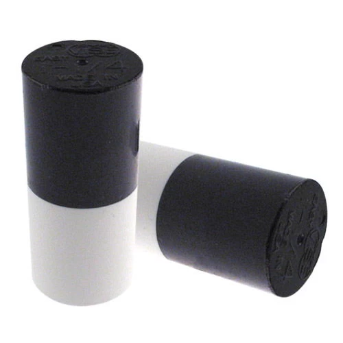 VISE "Easy" 100% Urethane Thumb Slug Black/White