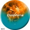 KR Strikeforce NFL On Fire Miami Dolphins Ball