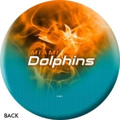 KR Strikeforce NFL On Fire Miami Dolphins Ball