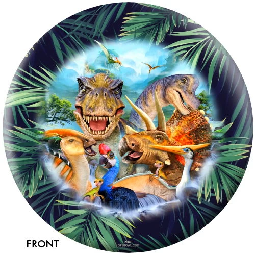 OnTheBallBowling Dinosaurs Ball - Image 2