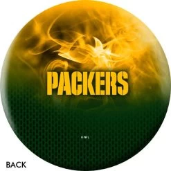 KR Strikeforce NFL On Fire Green Bay Packers Ball