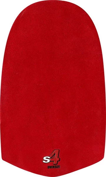 Dexter Red Leather Oversized Slide Sole (S4)