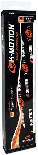 Genesis K-Motion Tape Pre-cut Black - Image 3