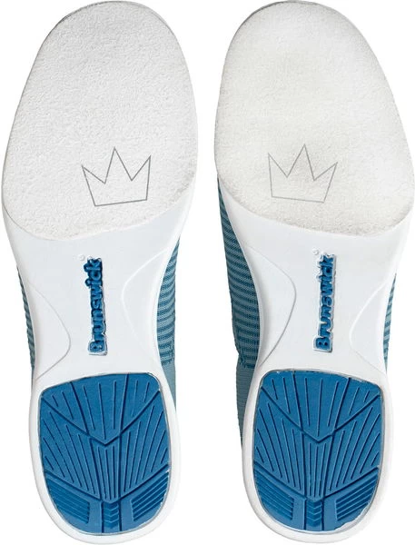 Brunswick Womens Twisted Knit Steel Blue - Image 2