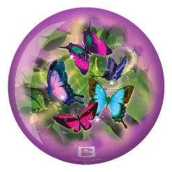 Brunswick Butterflies Glow Viz-a-Ball