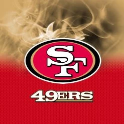 KR Strikeforce NFL On Fire Towel San Francisco 49ers