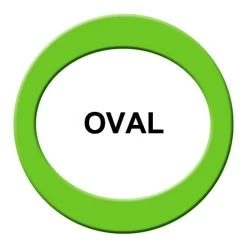 Turbo Xcel Oval Thumb Insert Black