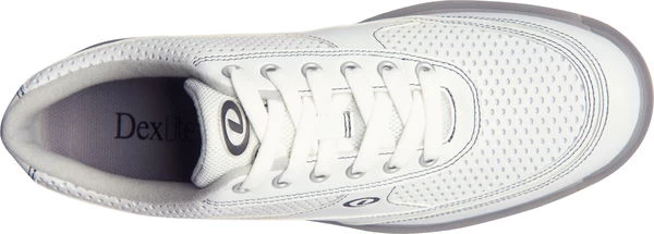 Dexter Mens Turbo Pro White/Grey Wide Width