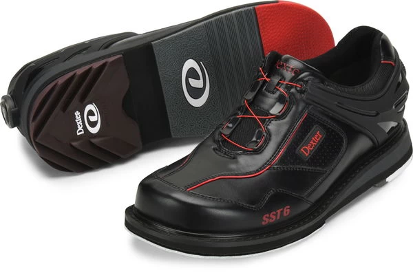 Dexter Mens SST 6 Hybrid BOA Black/Red Left Hand - Image 3