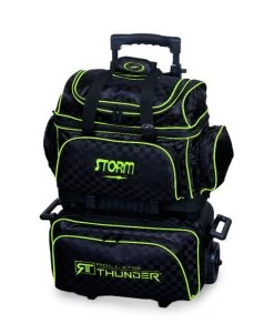 Storm Rolling Thunder 4 Ball Roller Checkered Black/Lime