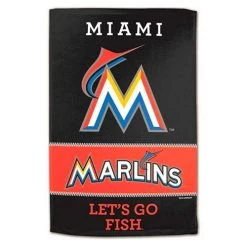 WinCraft MLB Towel Miami Marlins 16X25"