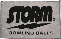 Storm Signature Towel Black/Grey