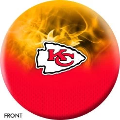 KR Strikeforce NFL On Fire Kansas City Chiefs Ball