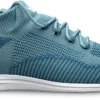Brunswick Womens Twisted Knit Steel Blue