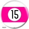 OnTheBallBowling Billiard Pink Stripe 15 Ball