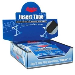 Master Insert Tape 1" Black Super Textured 24pk