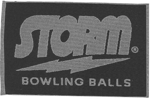 Storm Signature Towel Silver/Navy