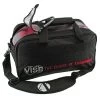 VISE 2 Ball "Clear Top" Tote Black