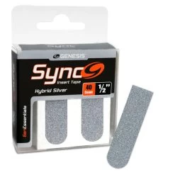 Genesis Sync Silver 1/2" Insert Tape 40ct