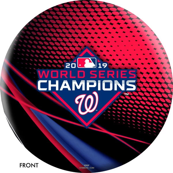 OnTheBallBowling MLB Washington Nationals 2019 World Series Champs Ball