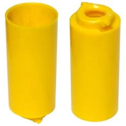 Turbo Switch Grip Empty Inner Sleeve Yellow 1 1/4"