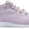 Brunswick Womens Twisted Knit Lilac