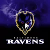 KR Strikeforce NFL On Fire Towel Baltimore Ravens