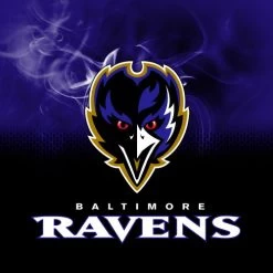 KR Strikeforce NFL On Fire Towel Baltimore Ravens