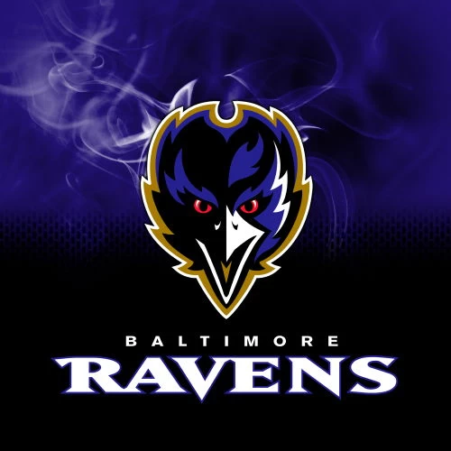 KR Strikeforce NFL On Fire Towel Baltimore Ravens