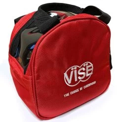 Vise Clear Top Red Add-On Bag