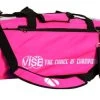 Vise 3 Ball Clear Top Roller/Tote Pink