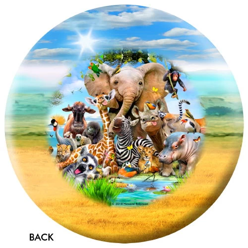 OnTheBallBowling African Animals Ball - Image 2